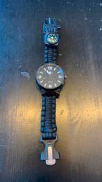 Survival horloge, Zwart, Ophalen of Verzenden, Zo goed als nieuw, Emak