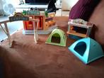 Playmobil camping + figuurtjes, Ophalen of Verzenden, Zo goed als nieuw, Complete set