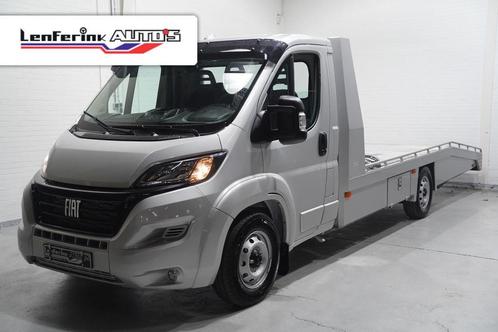 Fiat Ducato 2.2 Mjet 140 pk Autotransporter Tijhof BPM vrij, Auto's, Bestelwagens en Lichte vracht, Bedrijf, ABS, Airconditioning