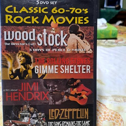Classic 60-70's rock movies 10eu, CD & DVD, DVD | Musique & Concerts, Comme neuf, Musique et Concerts, Tous les âges, Enlèvement ou Envoi