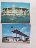 2 oude postkaarten Expo 1958, Verzamelen, Verzenden
