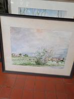 Aquarel van kunstenaar Hautekiet, Ophalen