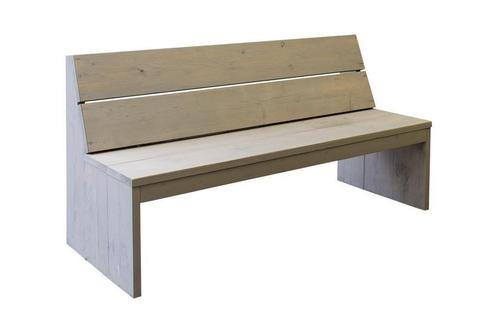 Tuinbank van gebruikt steigerhout!, Tuin en Terras, Tuinbanken, Nieuw, Ophalen of Verzenden
