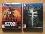 PS4 Red Dead Redemption II + Dishonered 2 - Nieuw, Games en Spelcomputers, Games | Sony PlayStation 4, Nieuw, Ophalen of Verzenden