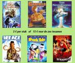 6 KINDERFILMS OP DVD, Cd's en Dvd's, Ophalen of Verzenden, Zo goed als nieuw, Film