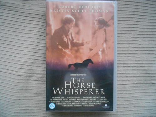 originele VHS video drama, The horse whisperer met Robert Re, Cd's en Dvd's, VHS | Film, Gebruikt, Drama, Ophalen of Verzenden