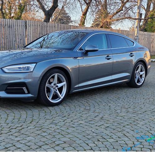 Originele dorpels / sideskirts Audi A5 B9 (8W) – kleur LX7R, Auto-onderdelen, Carrosserie, Deur, Audi, Voor, Gebruikt, Ophalen