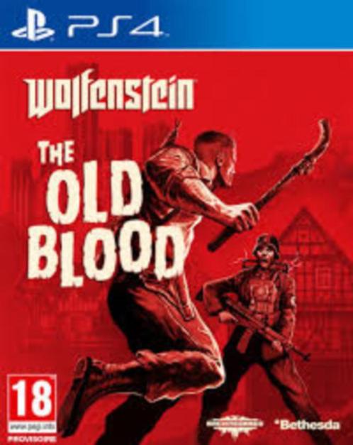 Jeu PS4 Wolfenstein the Old Blood (neuf emballé)., Consoles de jeu & Jeux vidéo, Jeux | Sony PlayStation 4, Neuf, Shooter, 1 joueur