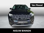 Jeep Compass 1.3 Turbo T4 240 4xe ATX S, Auto's, Jeep, 4 cilinders, Zwart, Compass, 5 zetels