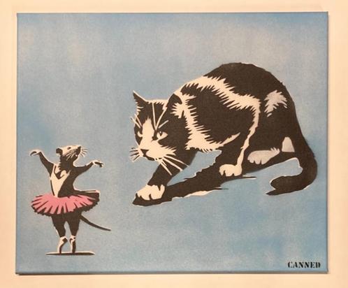 CANNED: uniek werk op canvas, Antiek en Kunst, Kunst | Schilderijen | Modern, Ophalen of Verzenden