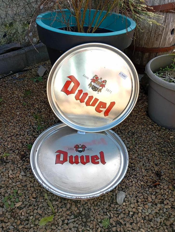 Duvel plateau, Verzamelen, Biermerken, Zo goed als nieuw, Duvel, Verzenden