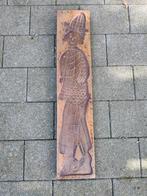 Grote antieke speculaasplank, koekplank 91.5 x 19 cm, Ophalen of Verzenden