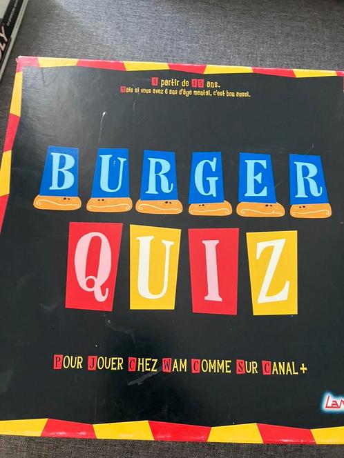 Burger Quizz (le jeu), Hobby & Loisirs créatifs, Jeux de société | Jeux de plateau