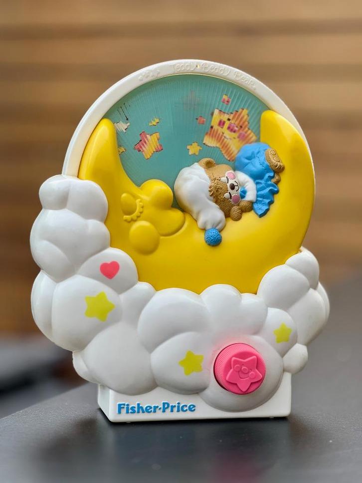 MUZIEKDOOS (vintage) Fisher Price, Kinderen en Baby's, Speelgoed | Fisher-Price, Zo goed als nieuw, Overige typen, Met geluid