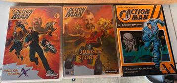 3 Action Man dvd’s – 2 nieuw in verpakking beschikbaar voor biedingen