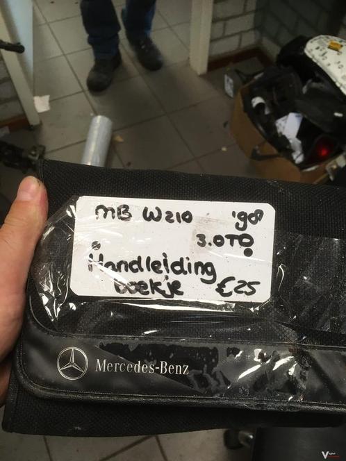 Mercedes w210 3.0 TD 1998 instructieboekje, Auto diversen, Handleidingen en Instructieboekjes, Ophalen of Verzenden