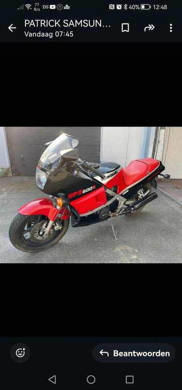 Kawasaki GPZ600R beschikbaar voor biedingen