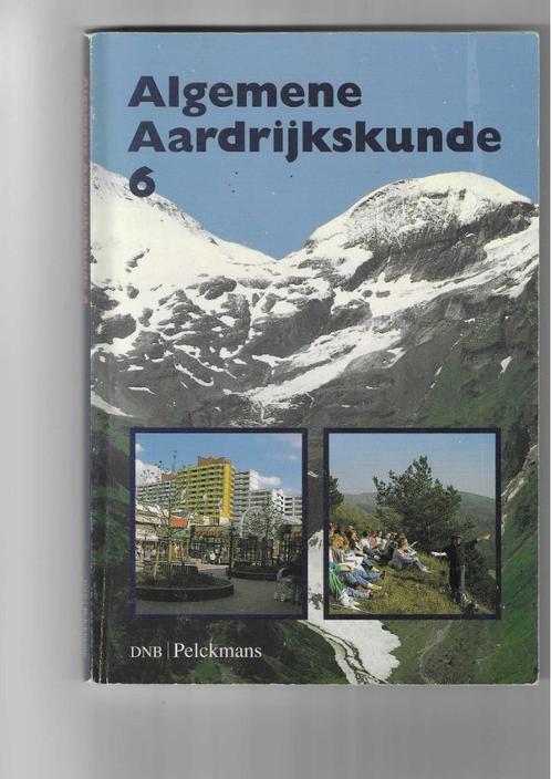 Boek-Algemene aardrijkskunde 6, Boeken, Schoolboeken, Gelezen, Aardrijkskunde, ASO, Ophalen of Verzenden