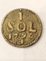 Munt Luxemburg 1 sol 1795 belegering zeldzamer !, Postzegels en Munten, Munten | Europa | Niet-Euromunten, Ophalen of Verzenden