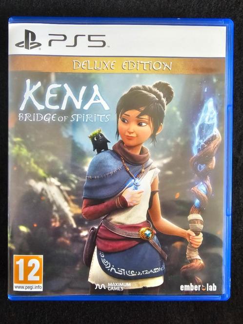 Kena Bridge Of Spirits Deluxe Edition PS5, Games en Spelcomputers, Games | Sony PlayStation 5, Gebruikt, Ophalen of Verzenden
