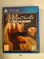Jeu PS4 Agatha Christie ABC murders, Comme neuf, Enlèvement ou Envoi