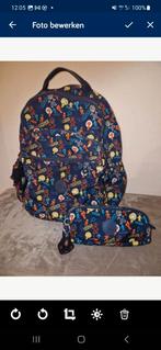 School rugzak met pennenzak in set merk Kipling, Ophalen, Zo goed als nieuw, Kipling