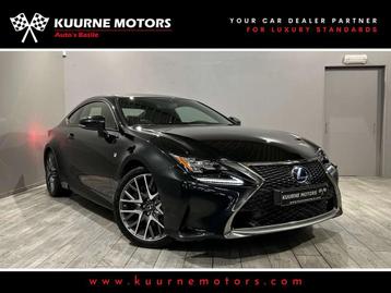 Lexus RC 300h 2.5i E-CVT F Sport Alu19"/Leder/Cam *1j garant disponible aux enchères