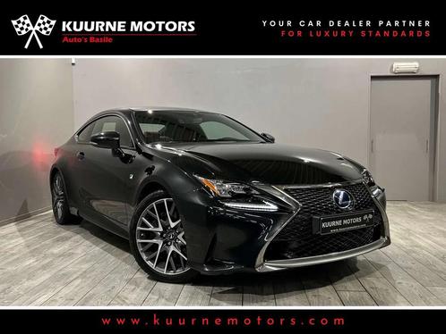 Lexus RC 300h 2.5i E-CVT F Sport Alu19"/Leder/Cam *1j garant, Autos, Lexus, Entreprise, Achat, RC, ABS, Caméra de recul, Airbags