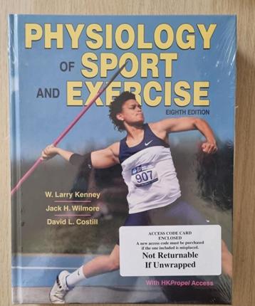 Physiology of sport and exercise (eighth edition), Boeken, Ophalen of Verzenden, Nieuw, Hoger Onderwijs, Diverse auteurs