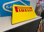 Pirelli emaille reclamebord, Verzamelen, Ophalen of Verzenden, Gebruikt, Reclamebord