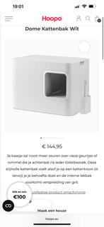 Hoop design kattenbak, Ophalen, Zo goed als nieuw