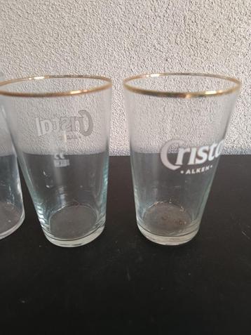 Cristal Alken glazen 0,5 l, Ophalen of Verzenden