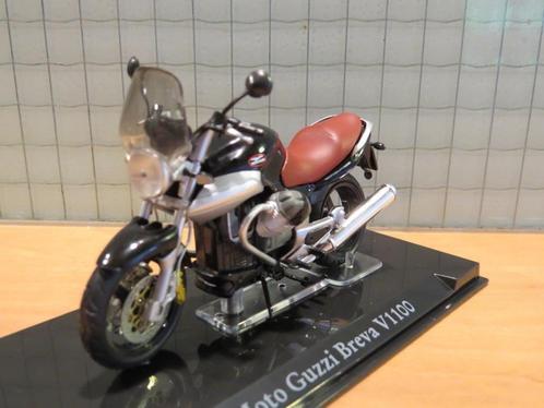 Moto Guzzi Breva V1100 1:24 atlas, Hobby en Vrije tijd, Modelauto's | 1:24, Nieuw, Motor, Overige merken, Ophalen of Verzenden