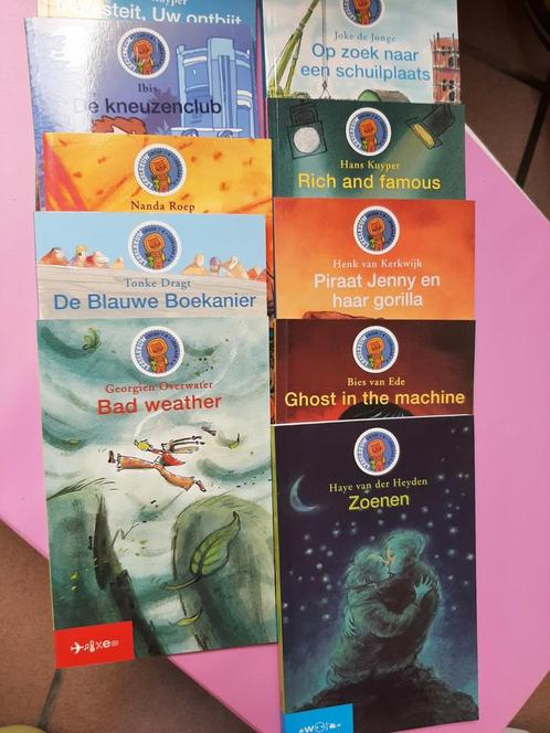 Leesleeuw - 10 boeken voor groep 7/8 of leerjaar 5-6, Boeken, Kinderboeken | Jeugd | 10 tot 12 jaar, Zo goed als nieuw, Fictie