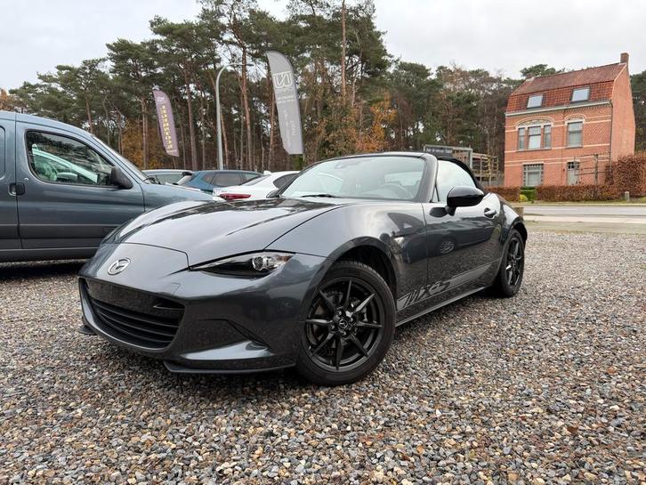Mazda MX-5 cabrio 1.5B EURO6b '15 + 12M GARANTIE, Auto's, Mazda, Bedrijf, Te koop, MX-5, ABS, Airconditioning, Bluetooth, Centrale vergrendeling