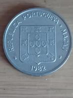 PORTUGEES MACAU 1 Pataca 1982 - gereserveerd 123456, Ophalen of Verzenden, Zuidoost-Azië, Losse munt