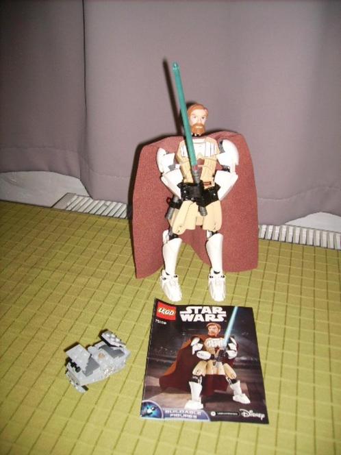 lego star wars 75109 obi-wan kenobi, Kinderen en Baby's, Speelgoed | Duplo en Lego, Zo goed als nieuw, Lego, Complete set, Ophalen of Verzenden
