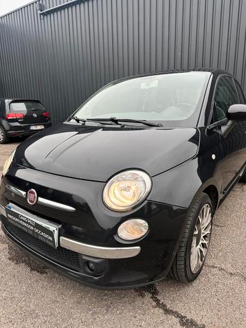 Fiat 500 1.2. Luxe uitvoering, Auto's, Zwart, Zwart, Handgeschakeld, Particulier