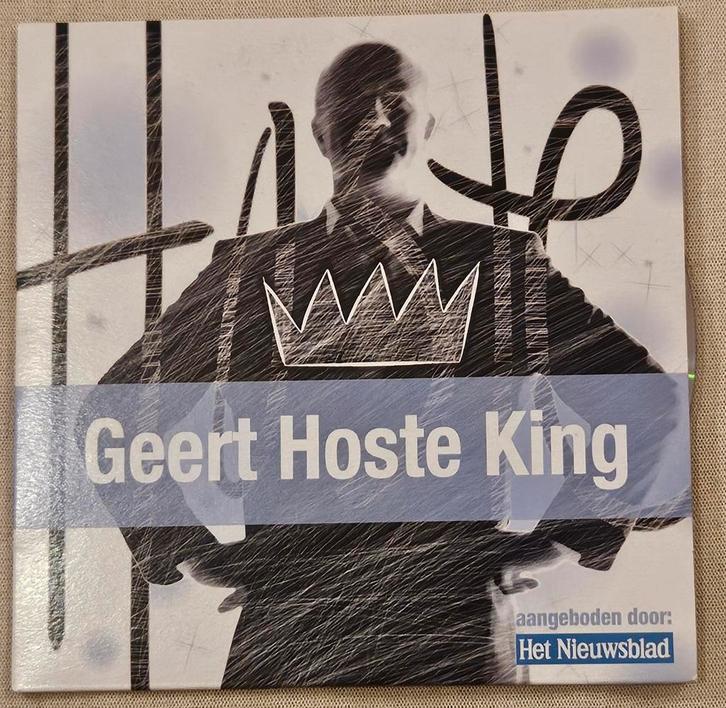 Geert Hoste King, Cd's en Dvd's, Dvd's | Cabaret en Sketches, Zo goed als nieuw, Ophalen of Verzenden