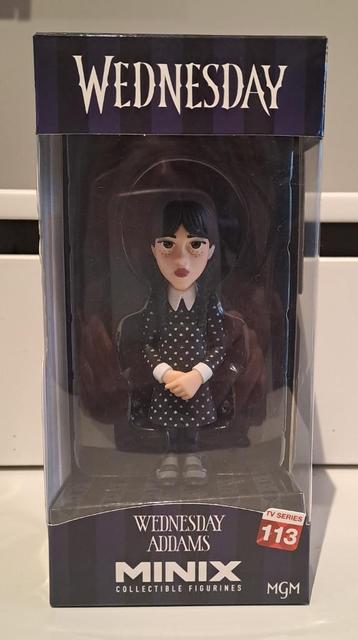 NIEUW! Minix Wednesday Addams figure inclusief doos