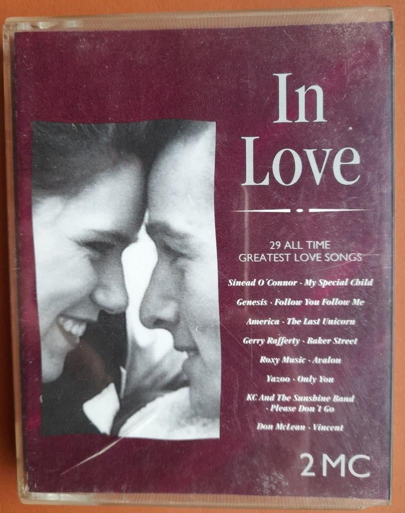 K7 double, mélange romantique In Love, Enlèvement ou Envoi, Originale, Pop, 2 à 25 cassettes audio