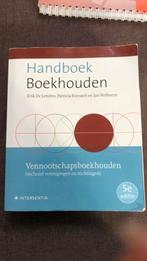 Handboek Boekhouden - Vennootschapsboekhouden (vijfde editie, Boeken, Ophalen, Zo goed als nieuw, Erik De Lembre; Patricia Everaert