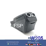 W205 middenconsole armsteun C Klasse 2014-2020 zwart