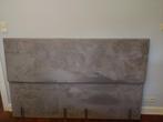 Grijs headbord 180 cm - te geef, Huis en Inrichting, Slaapkamer | Bedden, Ophalen, Tweepersoons, Zo goed als nieuw, 180 cm