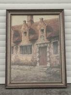 aquarelle signe georges lammers, Antiek en Kunst, Ophalen of Verzenden