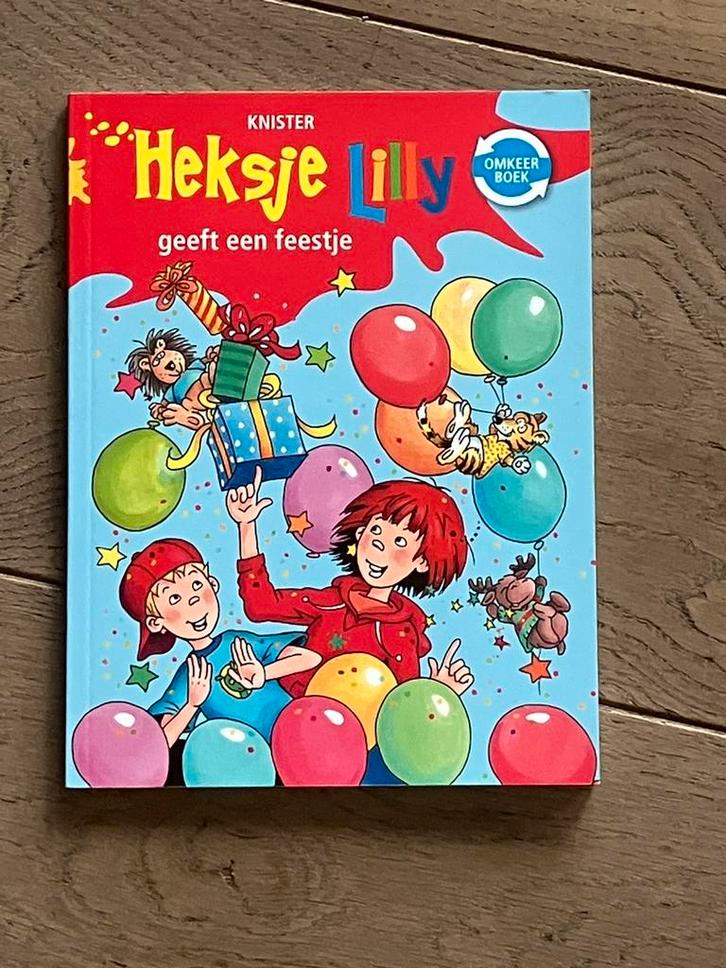 Knister - Heksje Lilly - Geeft een feestje /en de dolle dino, Boeken, Kinderboeken | Jeugd | onder 10 jaar, Zo goed als nieuw