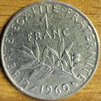 FRANCE 1 franc 1960 F. 226/4 petit 0 KM#925.1 SUP, Enlèvement ou Envoi, Monnaie en vrac, France