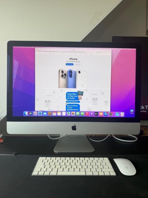 iMac Retina 5K, 27-inch, Late 2015, Computers en Software, Apple Desktops, Zo goed als nieuw, iMac, SSD, 3 tot 4 Ghz, 8 GB, Ophalen of Verzenden