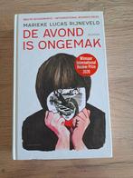 Marieke Lucas Rijneveld - De avond is ongemak, Boeken, Ophalen of Verzenden, Zo goed als nieuw, Marieke Lucas Rijneveld