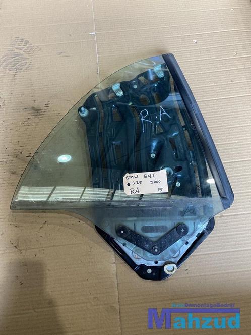 BMW 3 SERIE E46 Links achter raam raammechaniek compleet, Auto-onderdelen, Ruiten en Toebehoren, BMW, Gebruikt, Ophalen of Verzenden
